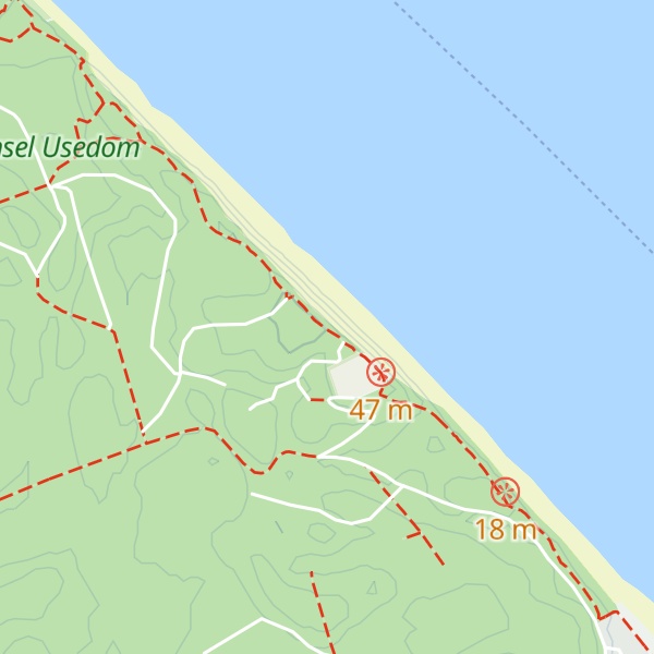 Map of Langer Berg