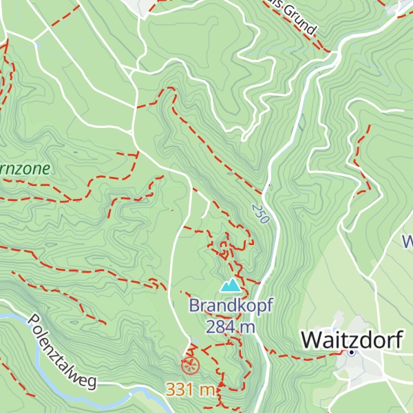 Map of August
