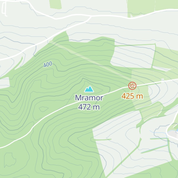 Map of Mramor