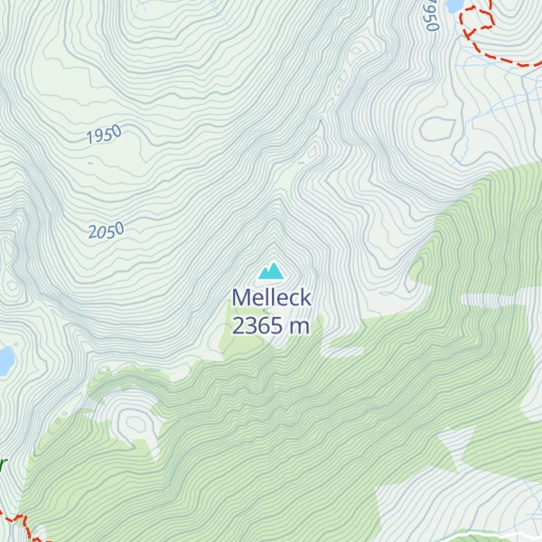 Map of Melleck
