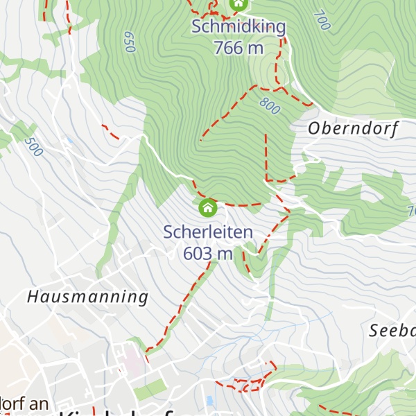 Map of Scherleiten