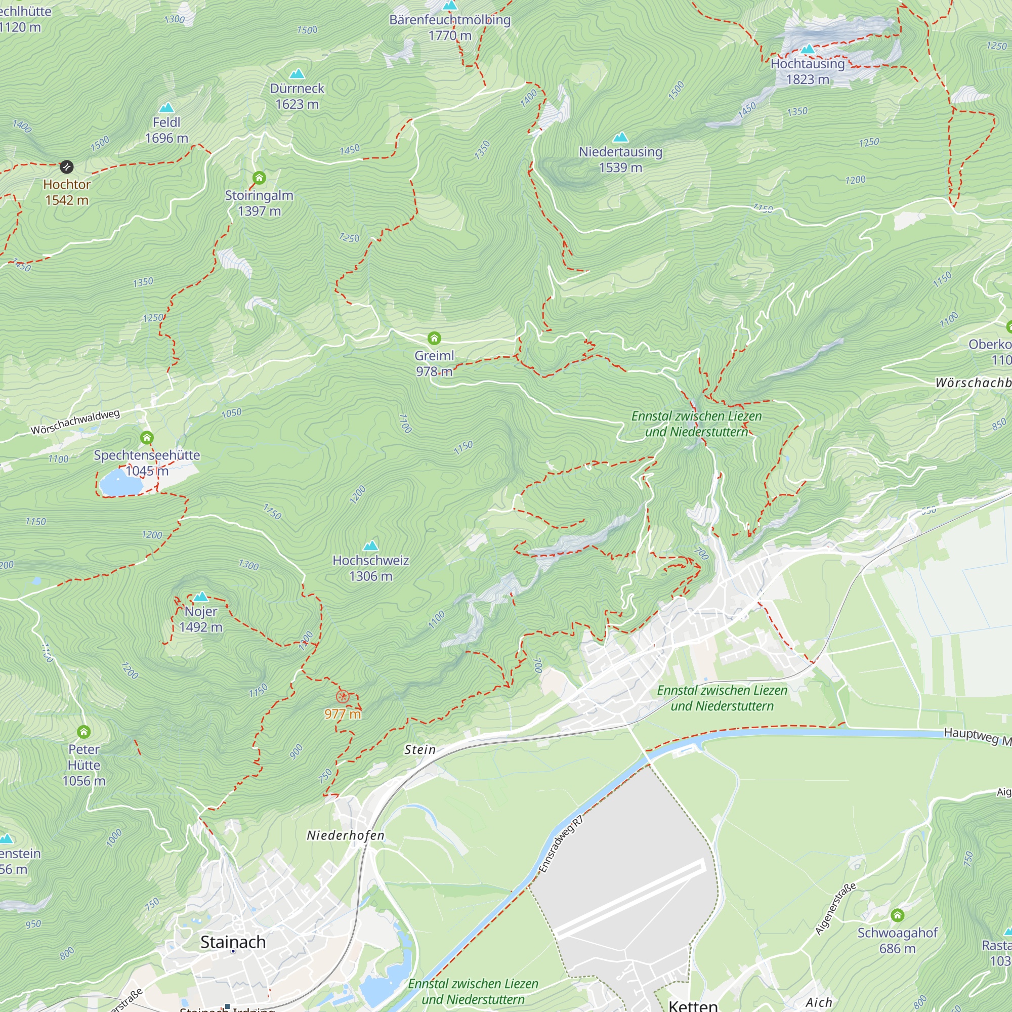 Aicherlkaralm map