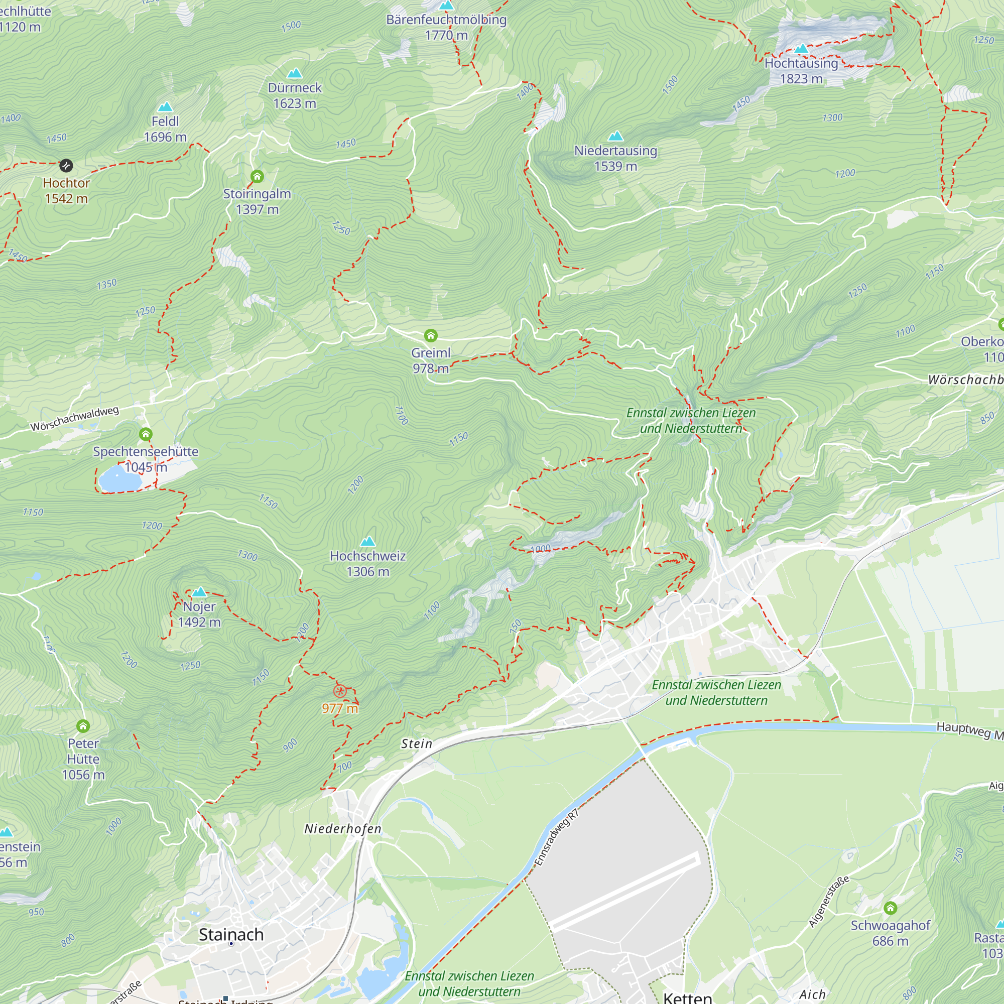 Aicherlkaralm map