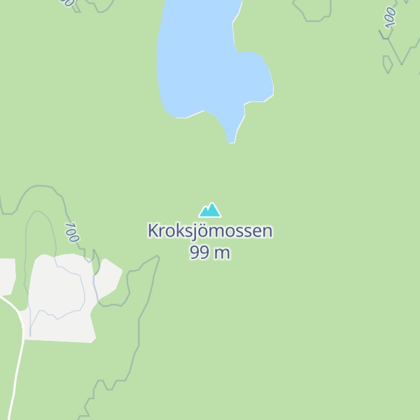 Map of Kroksjömossen
