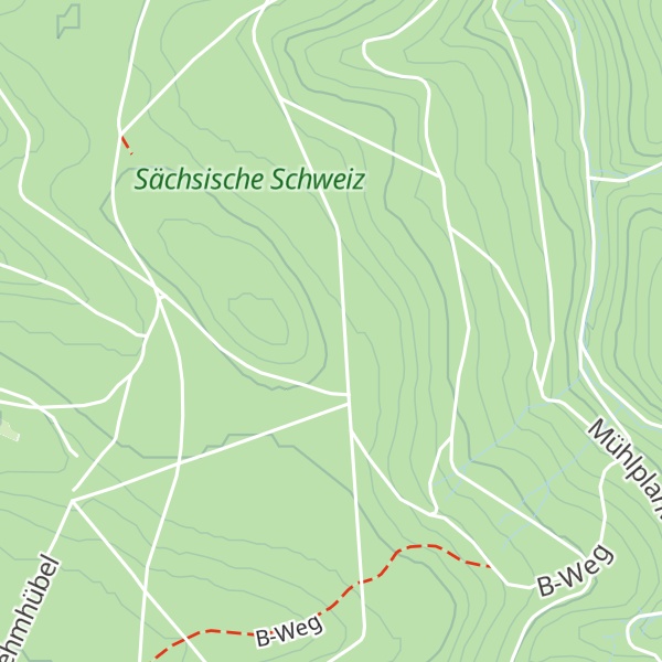 Map of Trekkinghütte "Haselmausbaude"