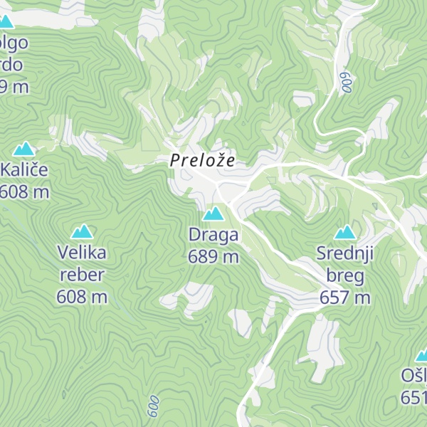Map of Draga