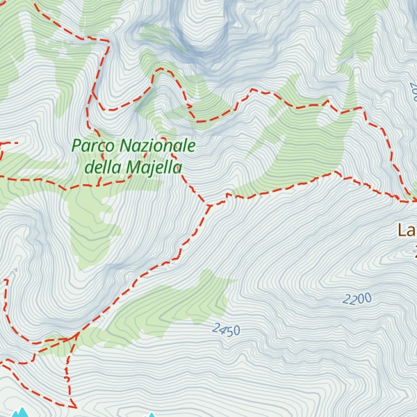 Map of Cima delle Murelle
