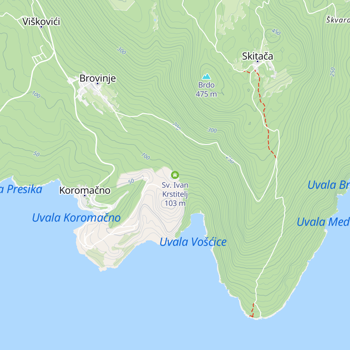 Sv. Ivan Krstitelj map