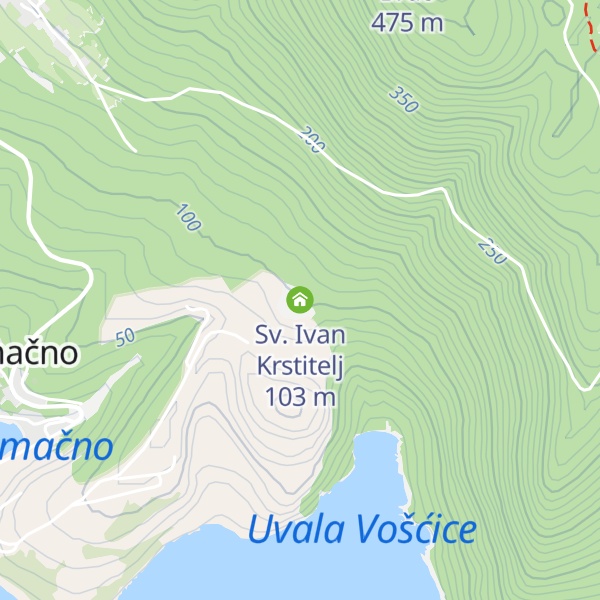 Map of Sv. Ivan Krstitelj