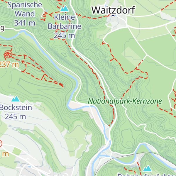 Map of Frinzberg