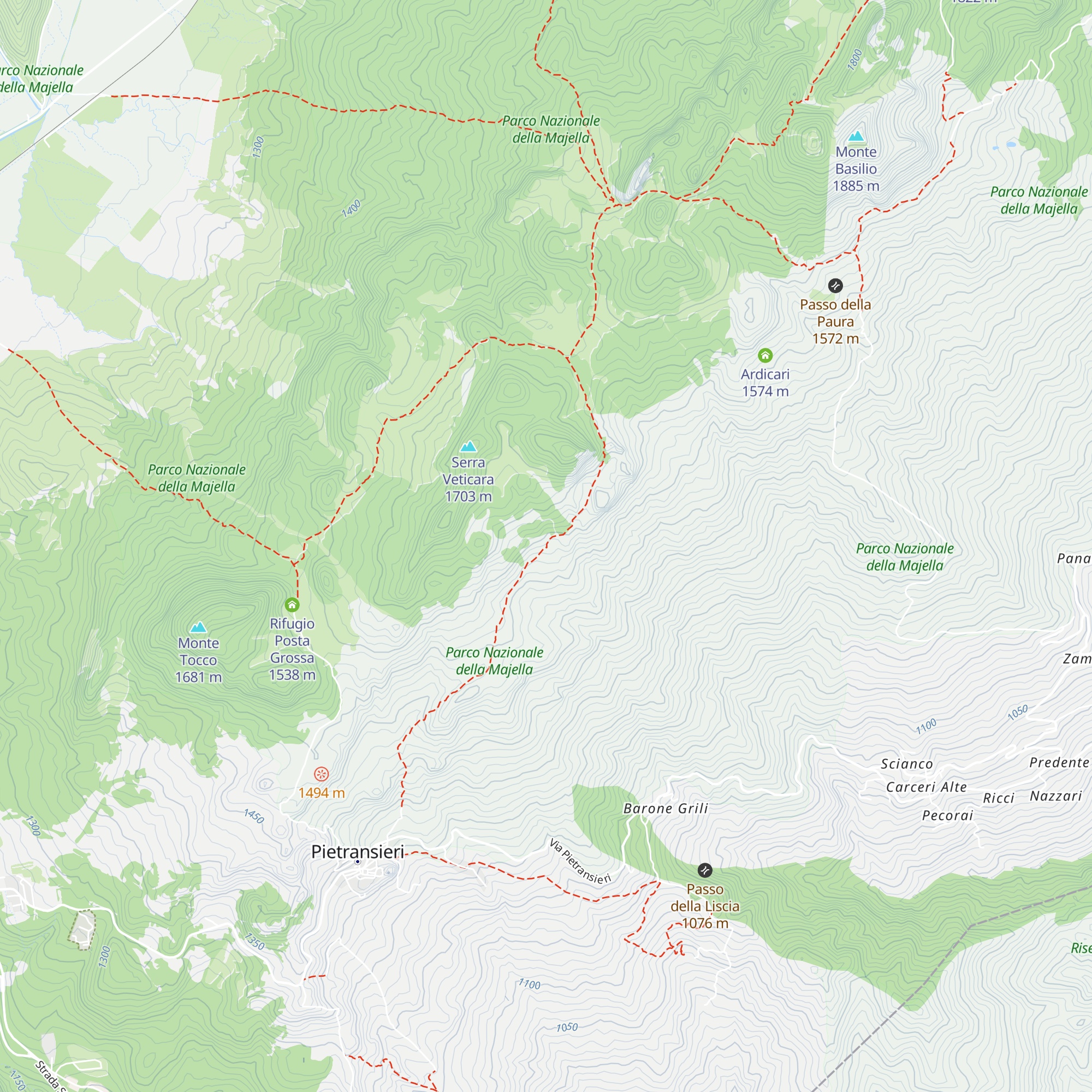 Casa della Madonna map