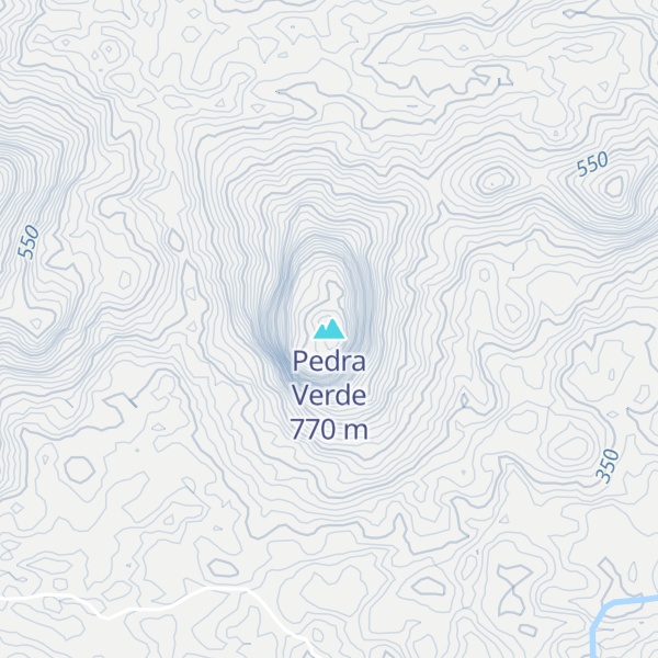 Map of Pedra Verde