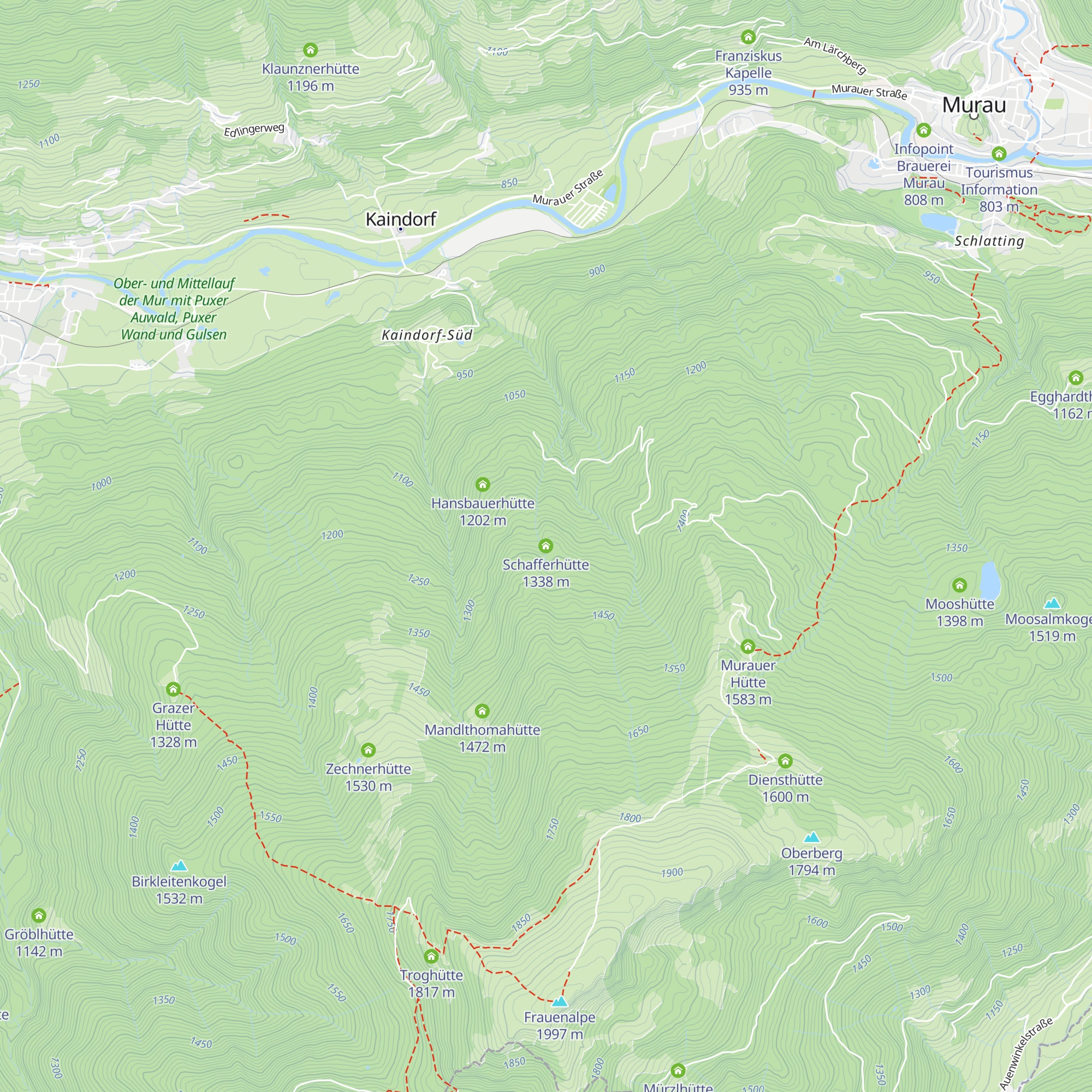 Schafferhütte map