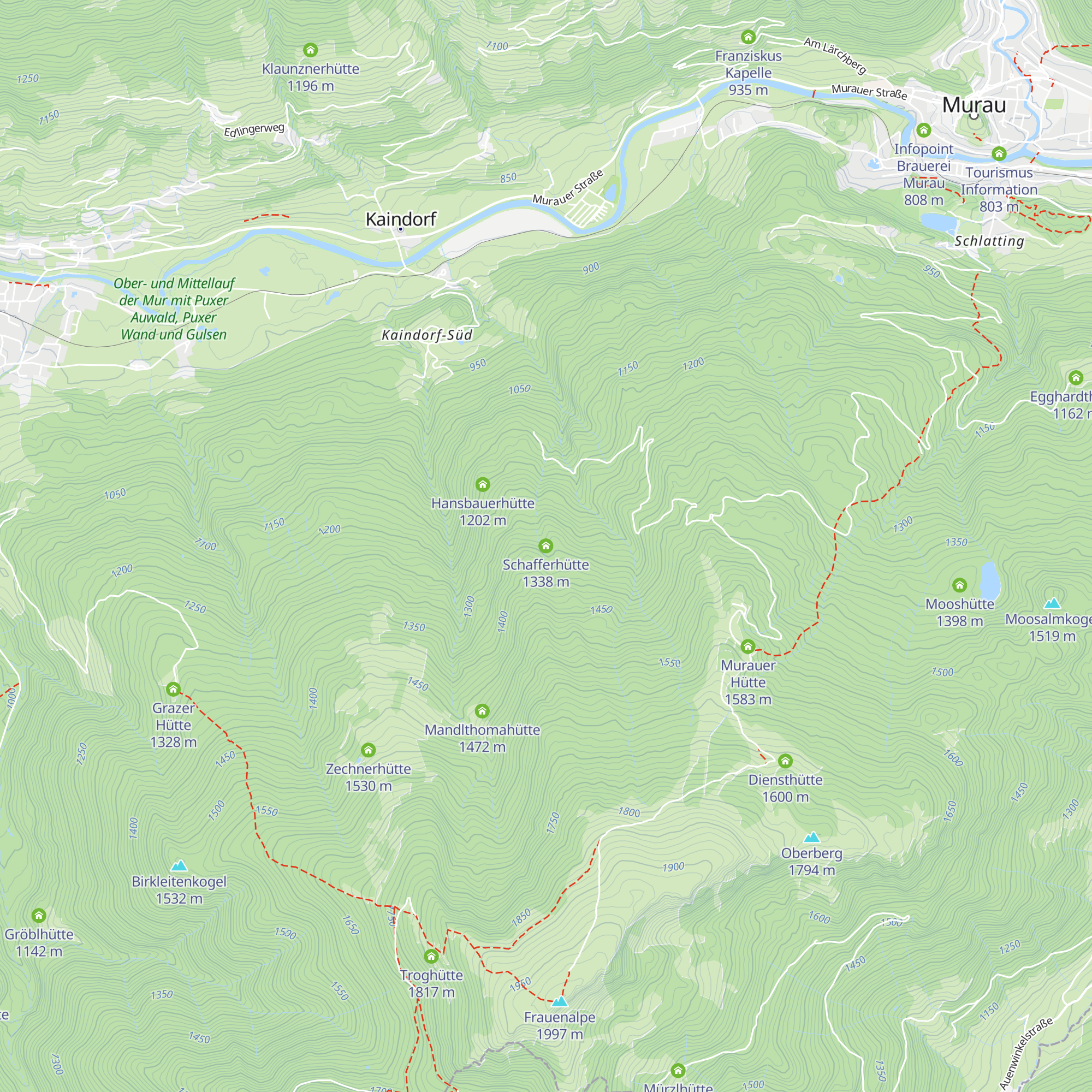 Schafferhütte map