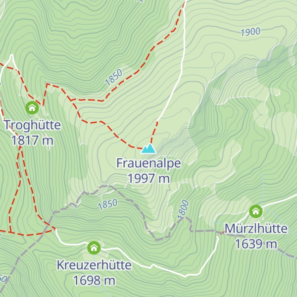 Map of Frauenalpe