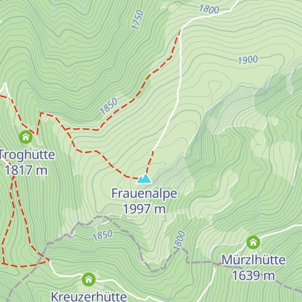 Map of Bernhard-Fest-Hütte