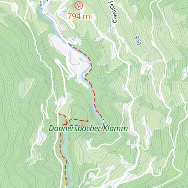 Map of Holzknechthütte