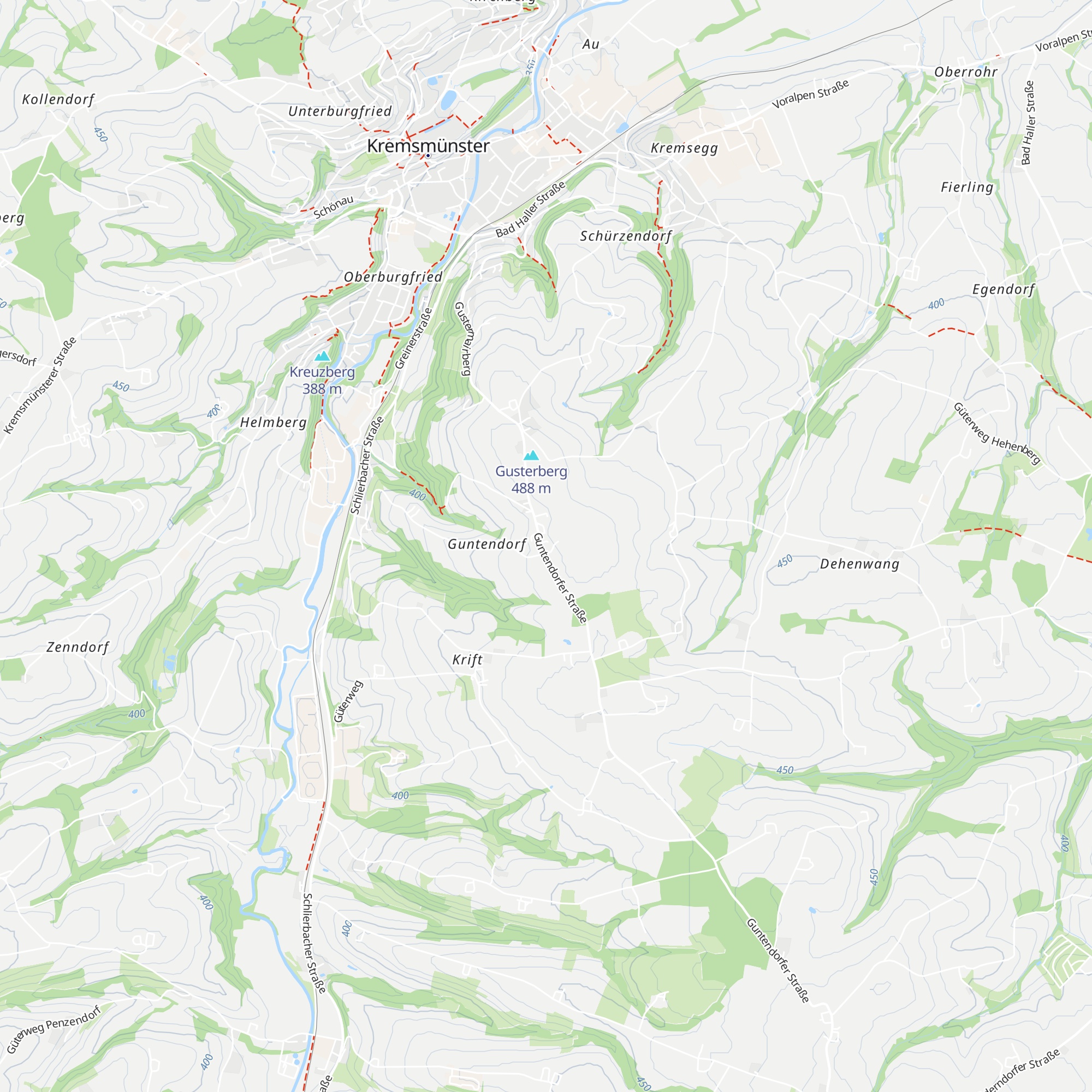 Mauerbauer map