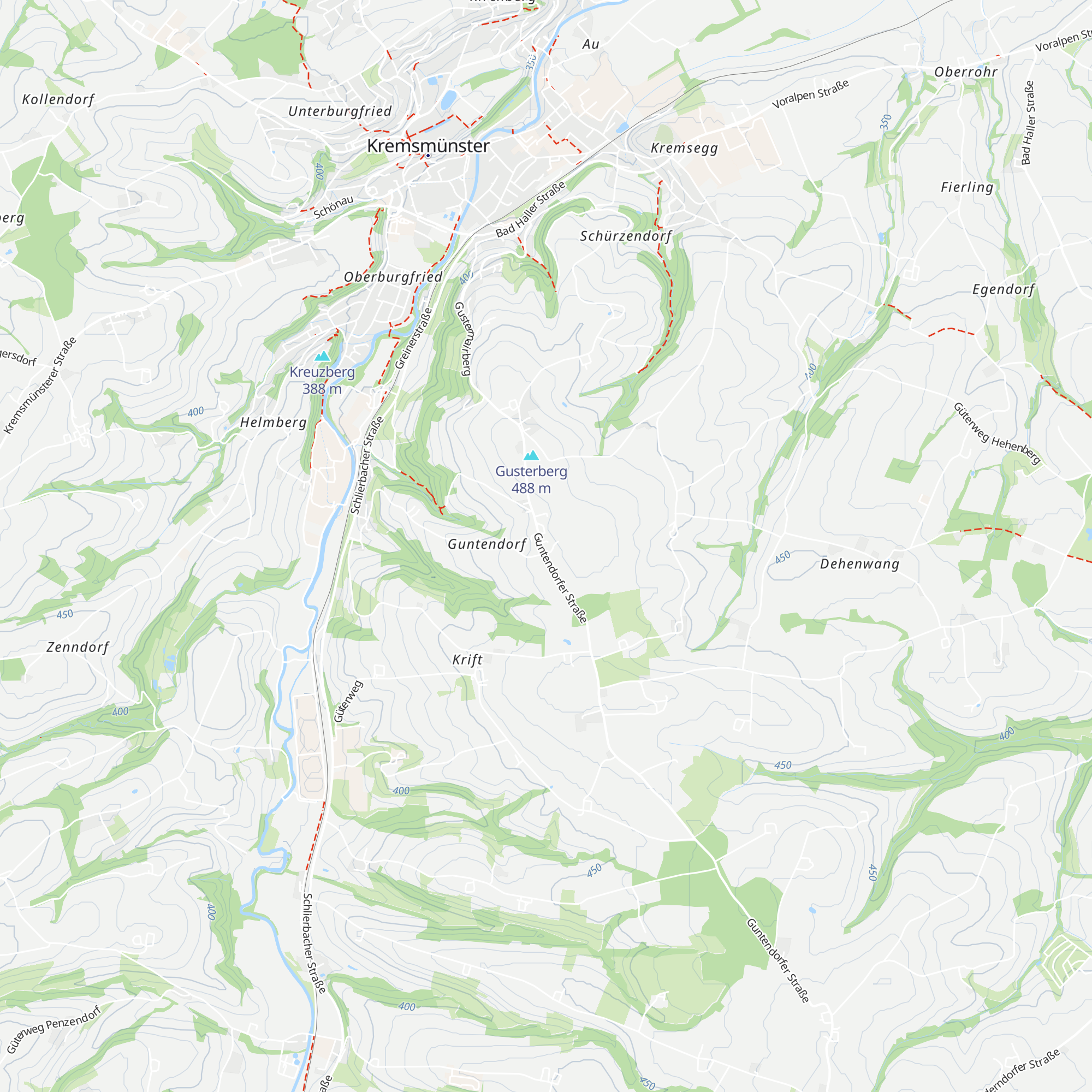 Mauerbauer map