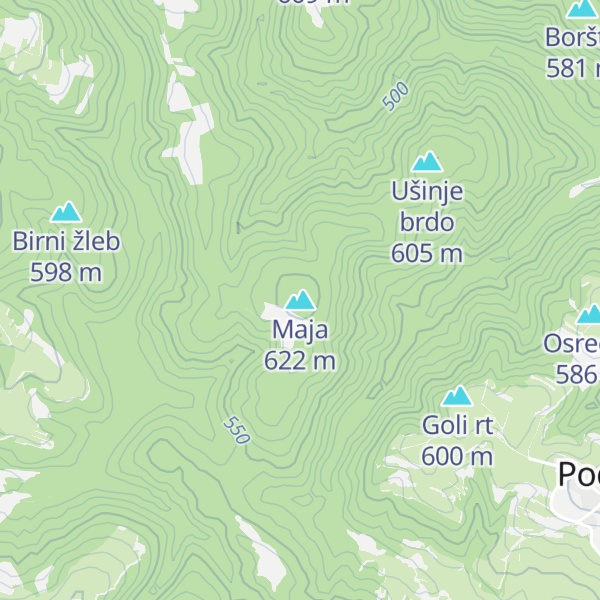 Map of Maja