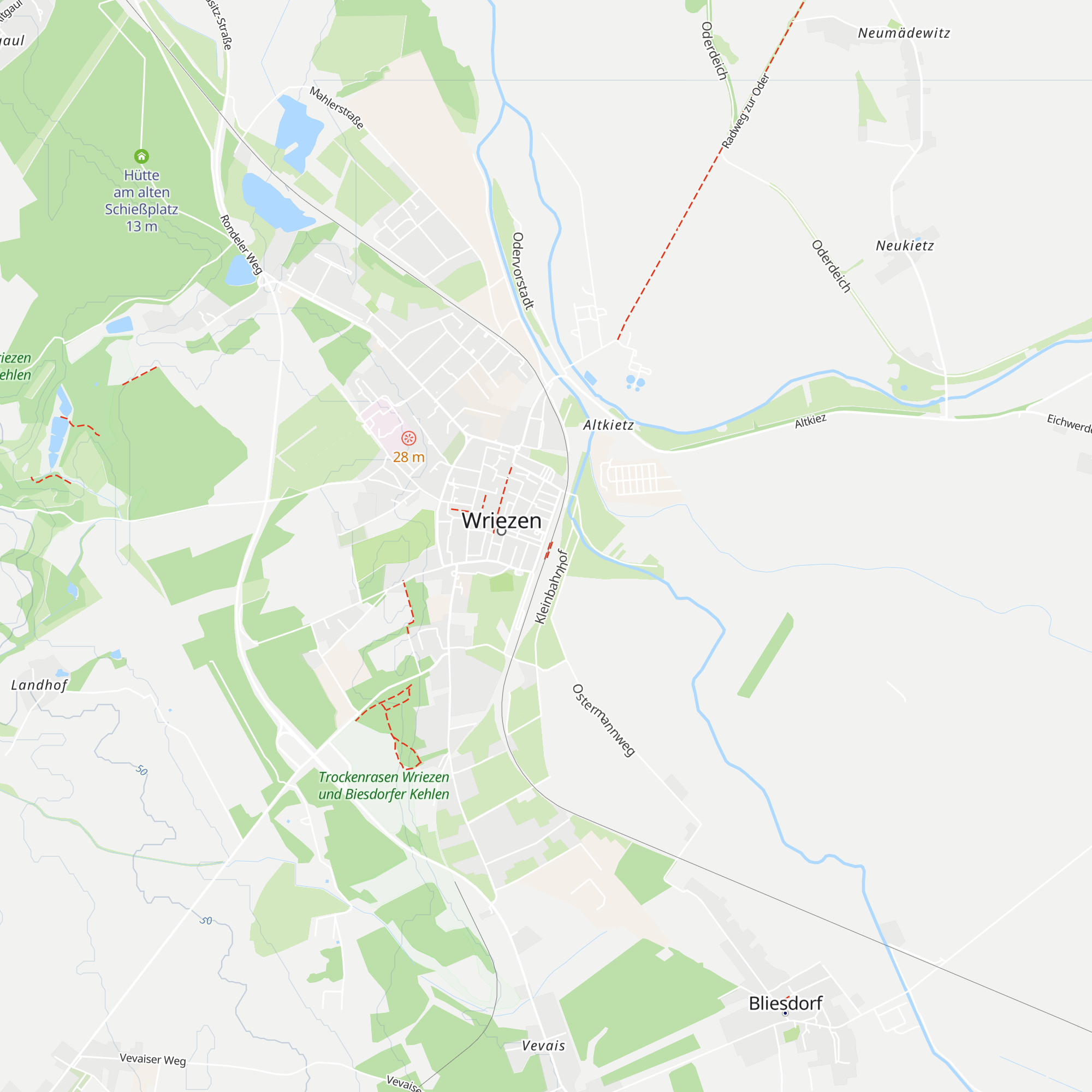 Touristeninfo Wriezen (Geschlossen, nächste Tourist Info in Seelow ) map