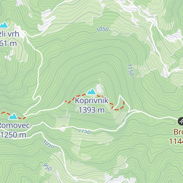 Map of Koprivnik