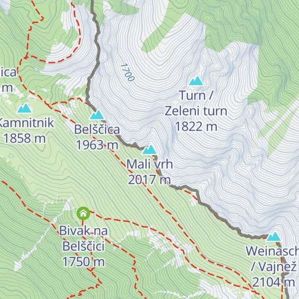 Map of Mali vrh
