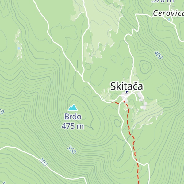 Map of Villa Martina