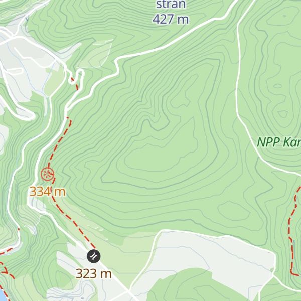 Map of Boubová