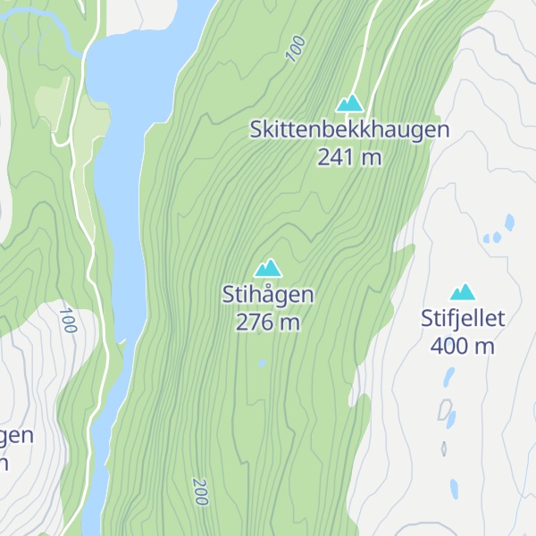 Map of Stihågen