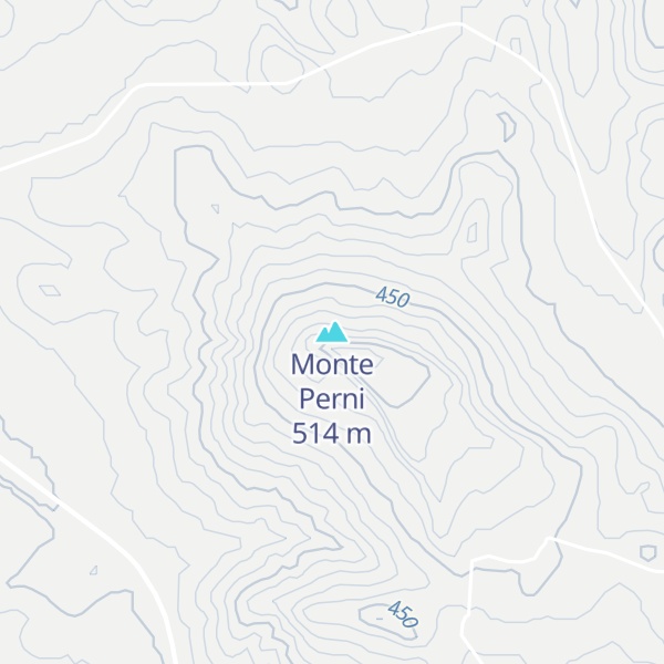 Map of Monte Perni