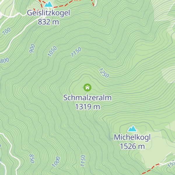 Map of Schmalzeralm