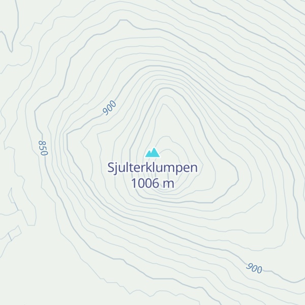Map of Sjulterklumpen