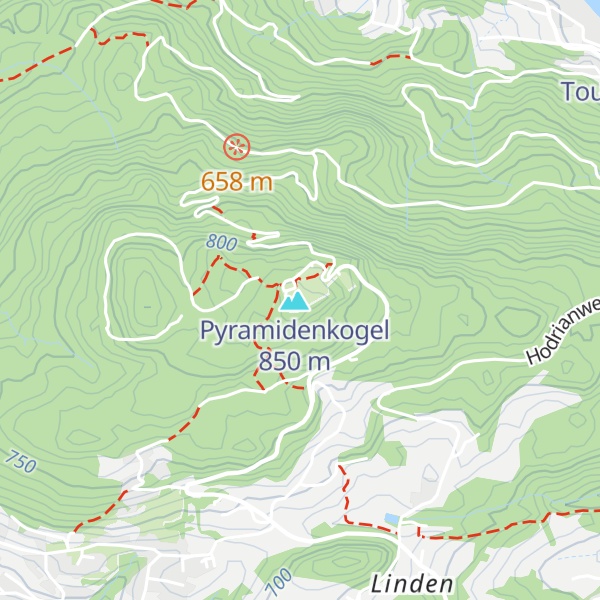 Map of Genusswirt am Pyramidenkogel