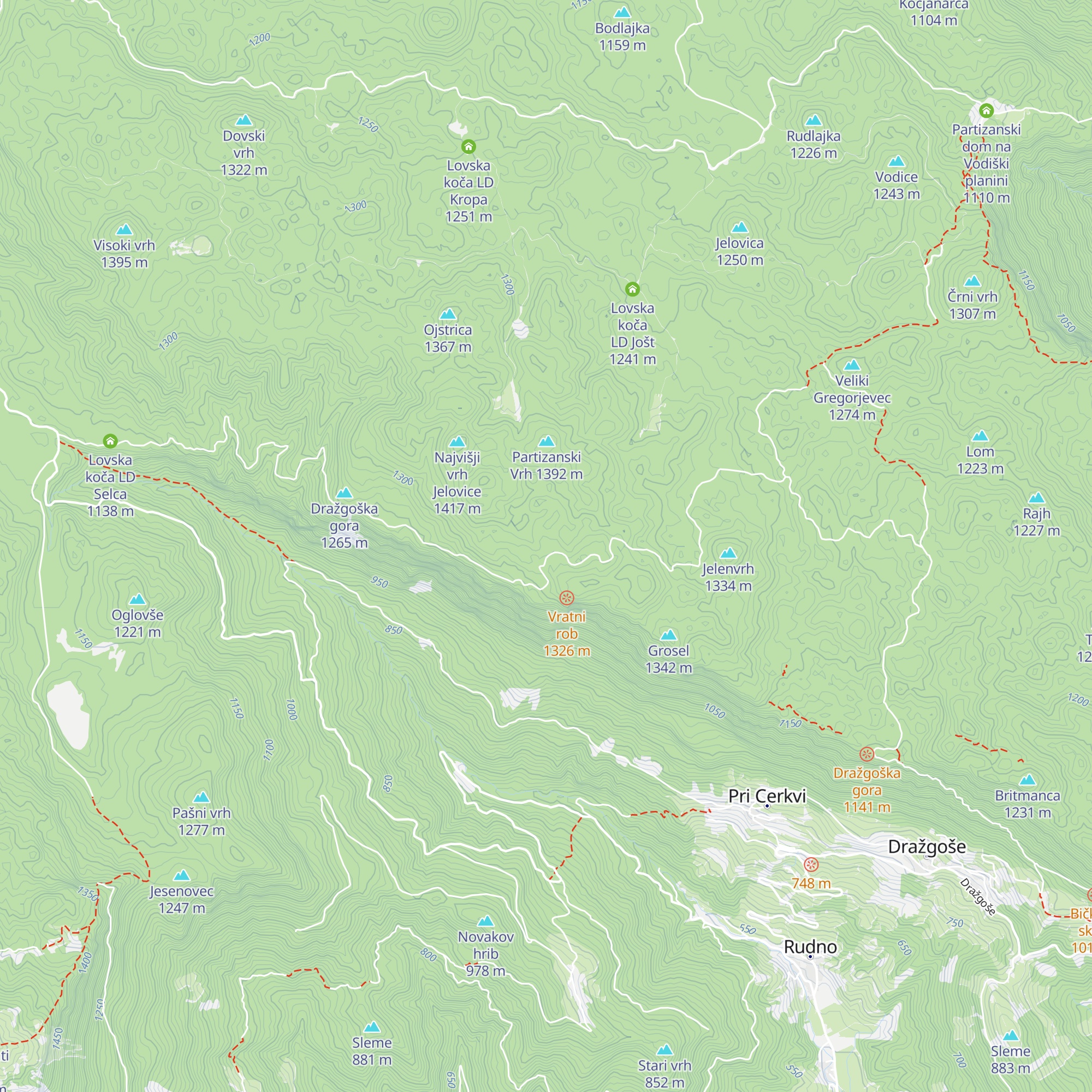 Primoževa bajta map