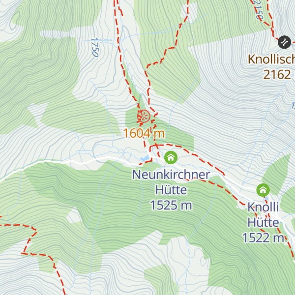 Map of Hölzlerhütte