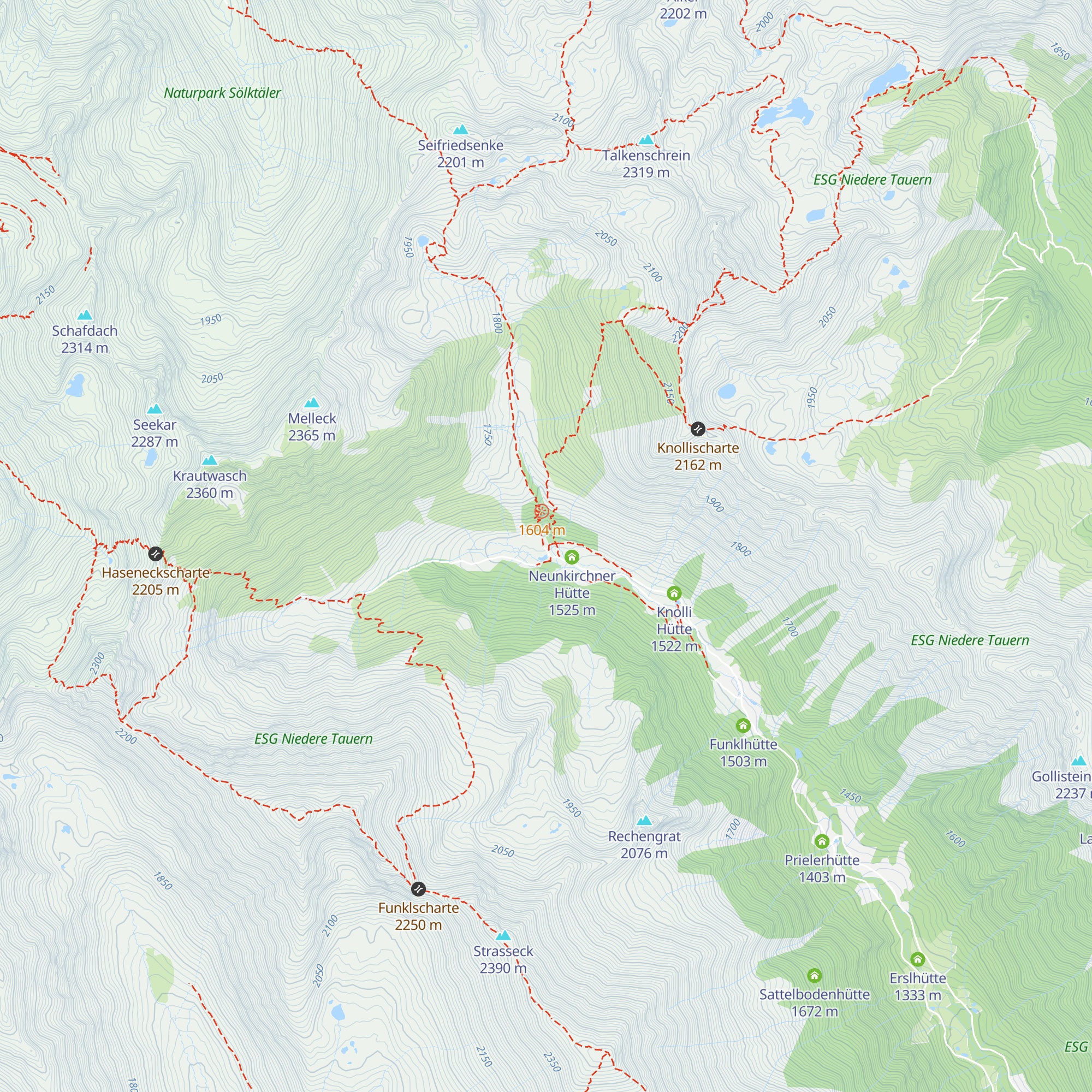 Hölzlerhütte map