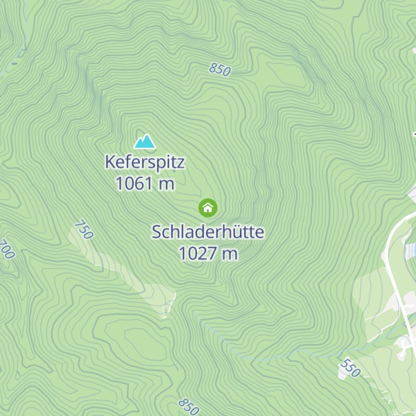 Map of Schladerhütte