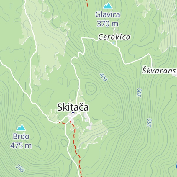 Map of Orlić
