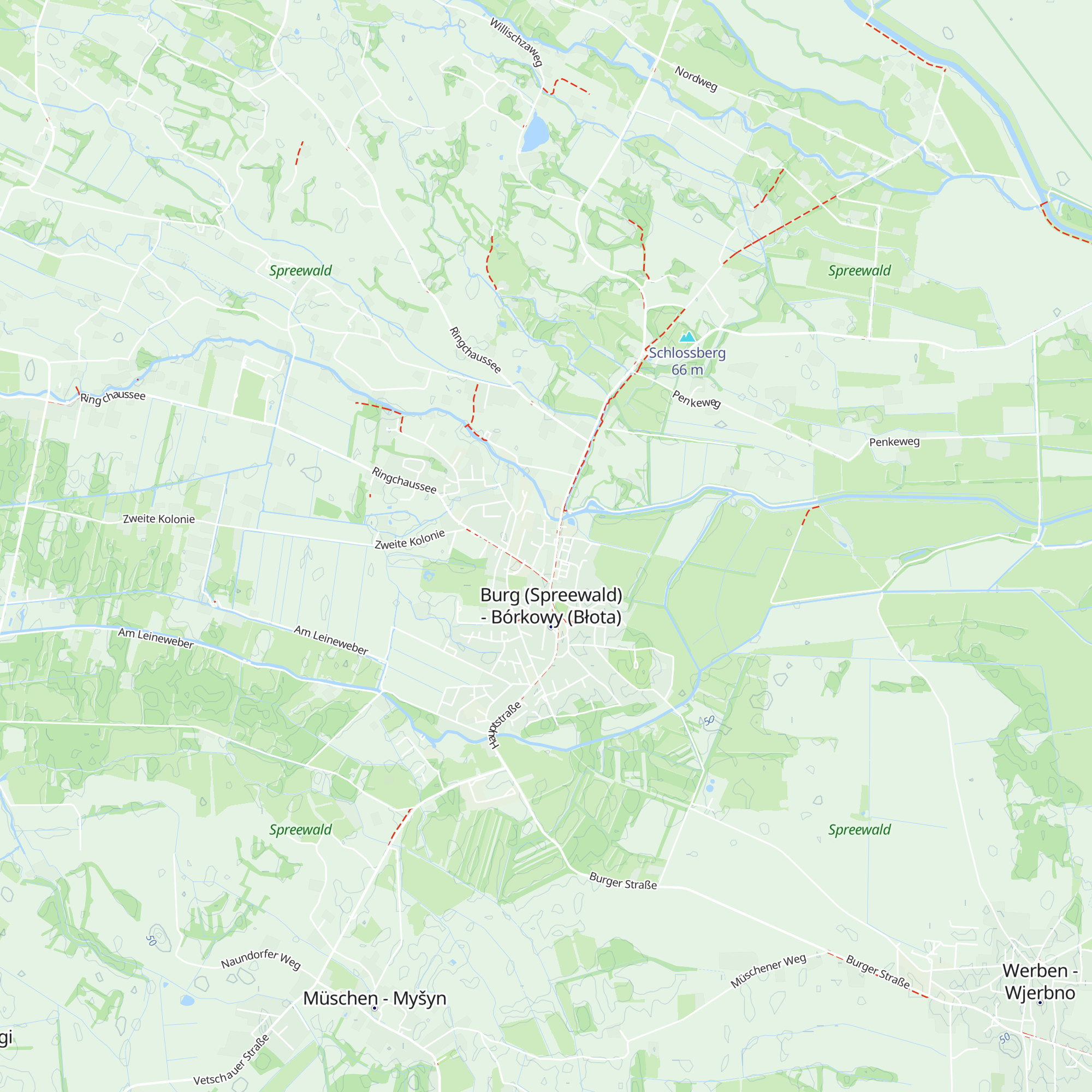 Touristinformation Haus des Gastes map