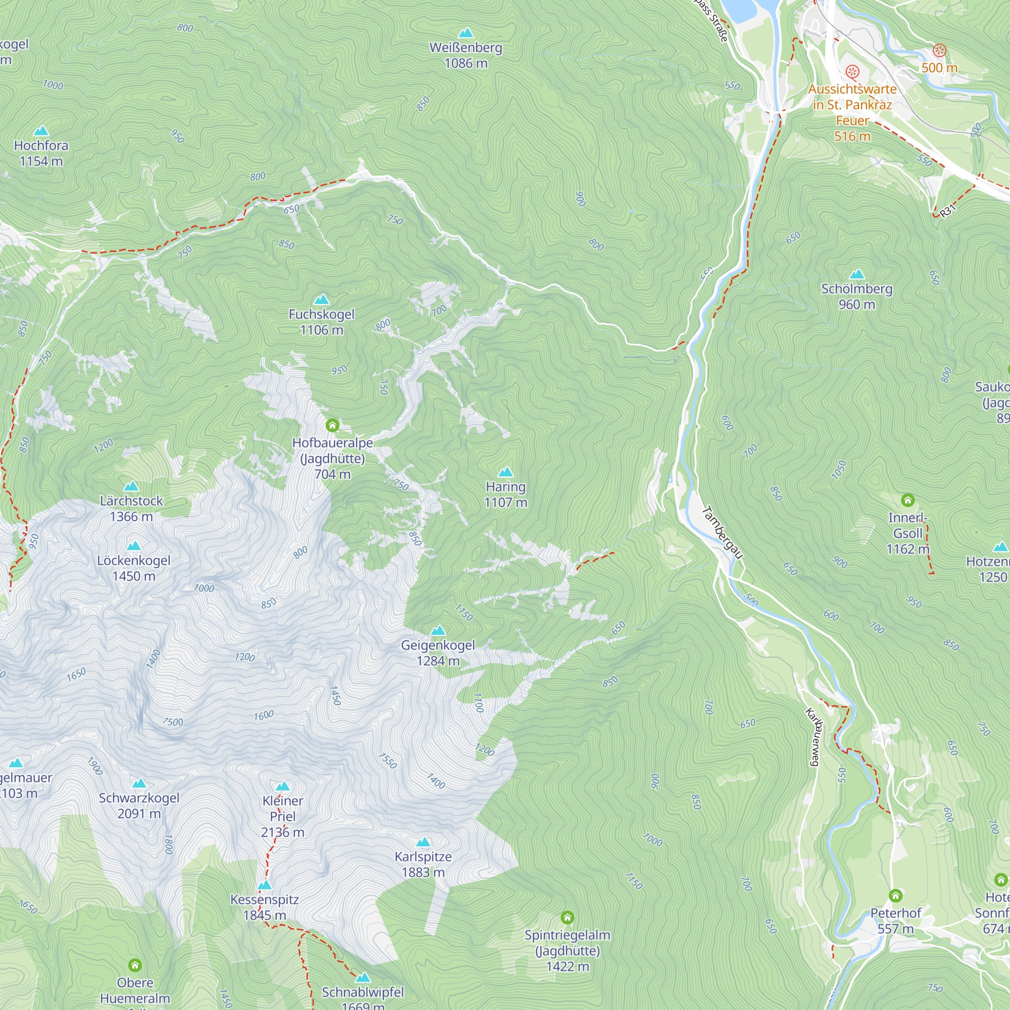 Jagdvilla Haring map