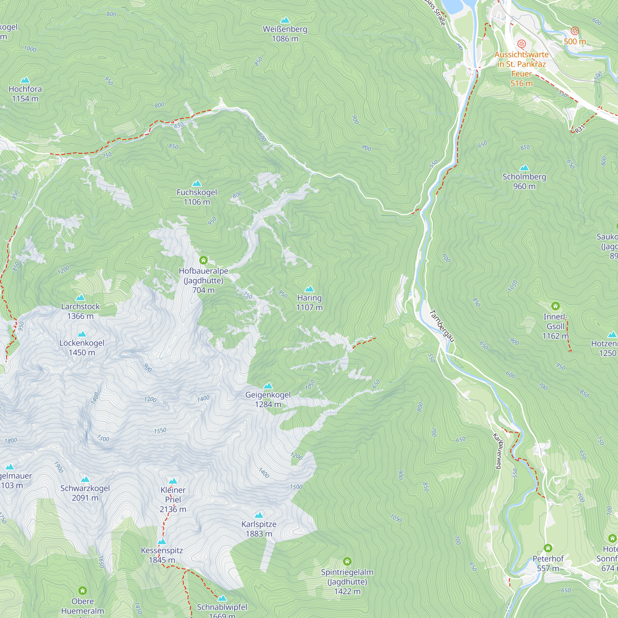 Jagdvilla Haring map