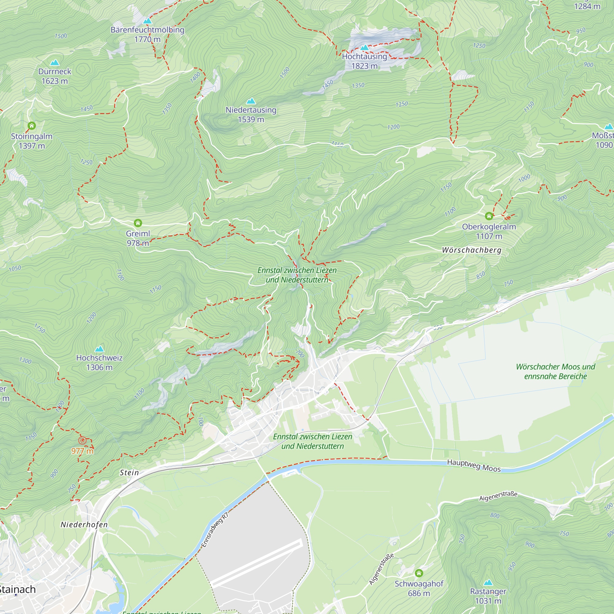 Klammstüberl map