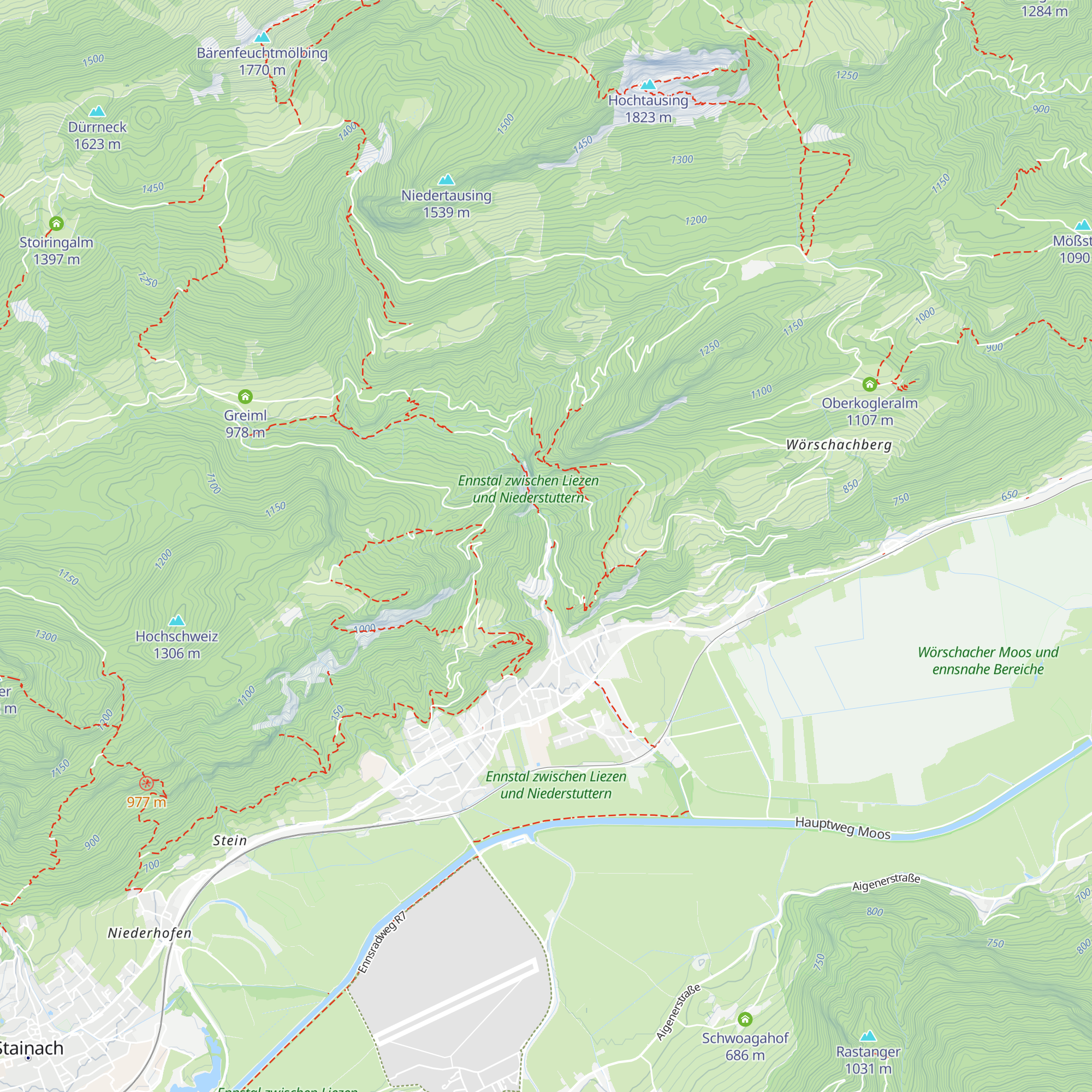 Klammstüberl map