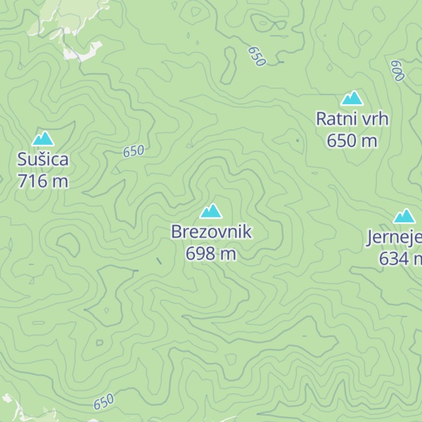 Map of Brezovnik