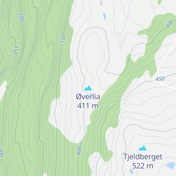 Map of Øverlia