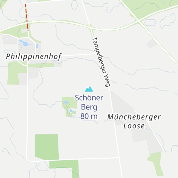 Map of Schöner Berg