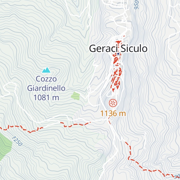 Map of Rifugio dell'Aquila
