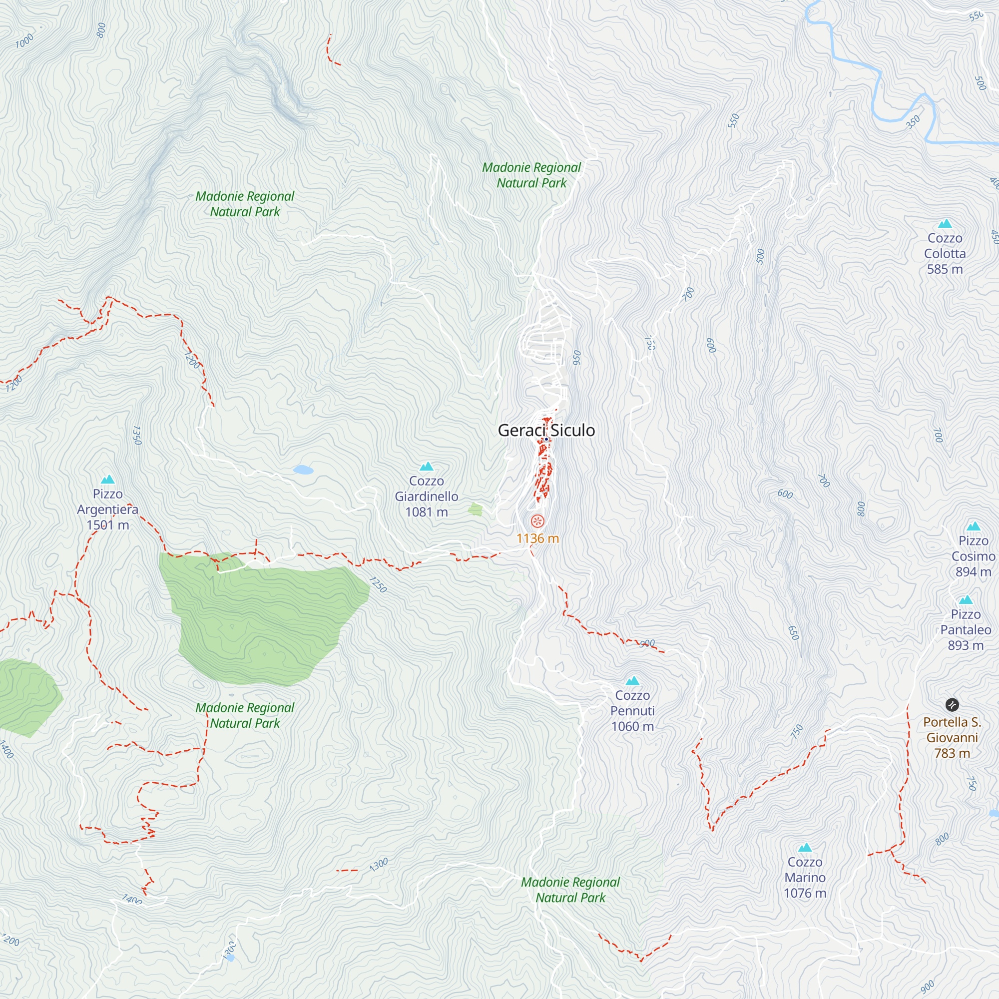 Rifugio dell'Aquila map