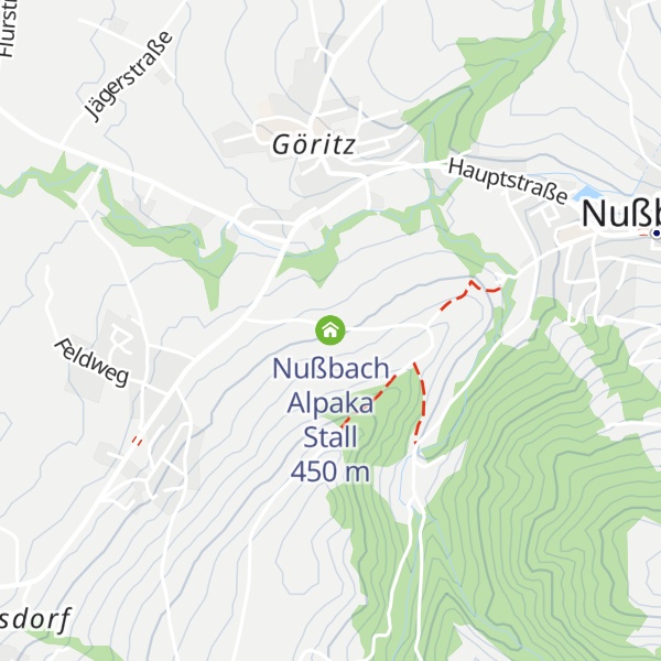 Map of Nußbach Alpaka Stall